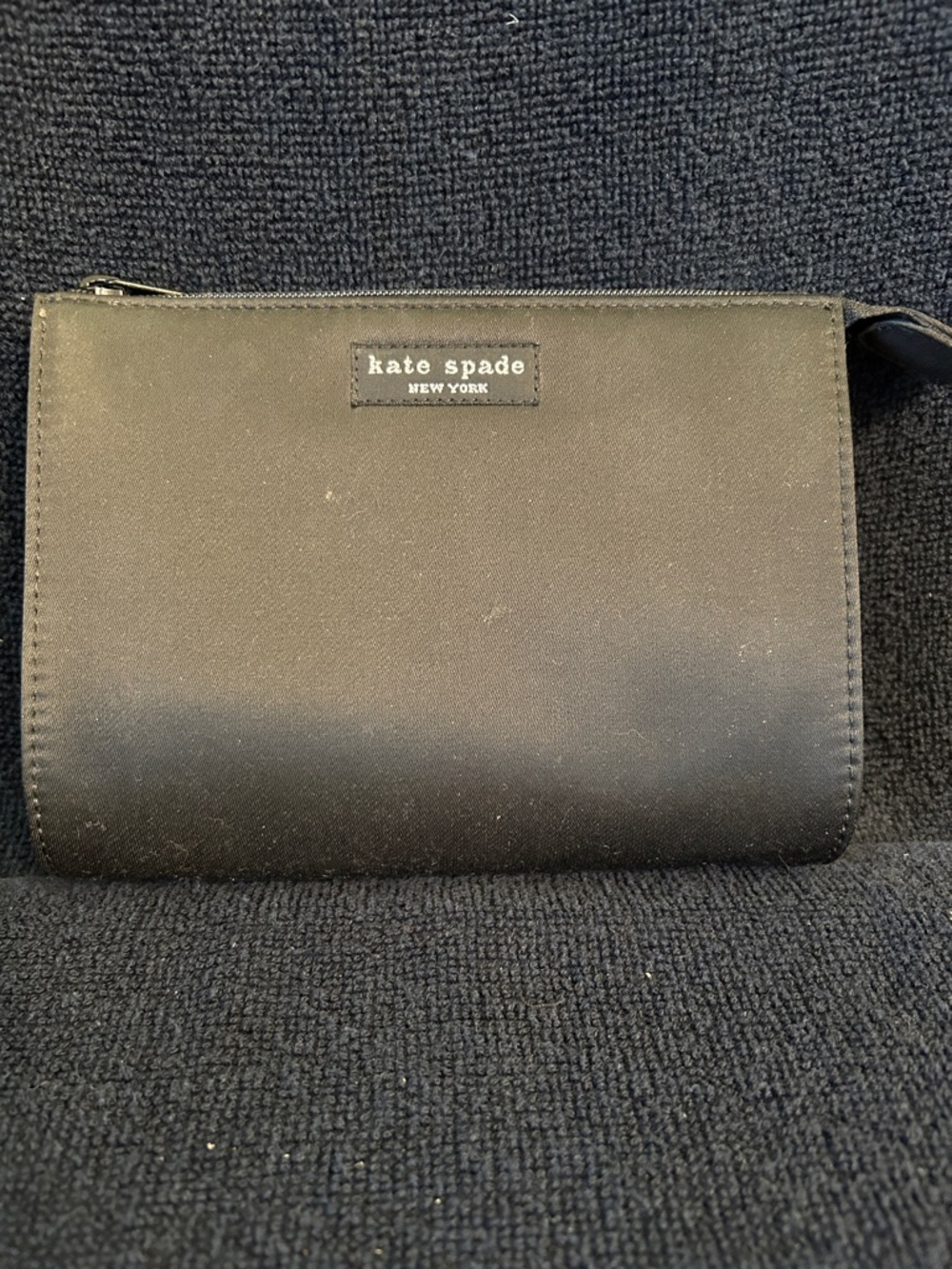Kate Spade Cosmetics Bag with Zip Top Closure